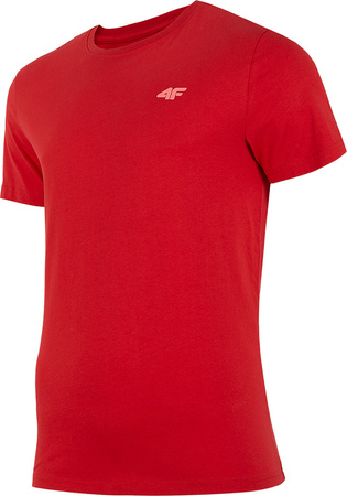 Koszulka męska 4F czerwona H4Z22 TSM352 62S