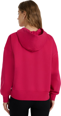 Bluza damska 4F F1887 ciemny róż 4FWAW25TSWSF1887 53S