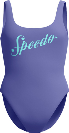 Damski Strój Kąpielowy Logo Deep Ubk 1pc Pt Af  fiery red/white/french blue rozmiar 32