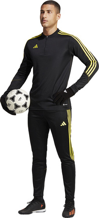Bluza męska adidas Tiro 23 Club Training Top czarno-żółta IC1579