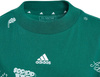 Koszulka dla dzieci adidas Brand Love Allover Print zielona IA1562