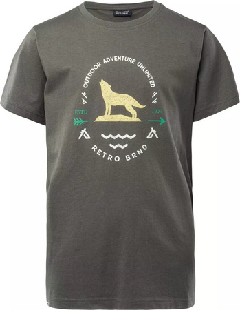 Dziecięca koszulka bawełniana z krótkim rękawem Hi-tec Nino r 140/146 cm