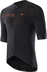 Męska koszulka rowerowa Radvik Bravo GTS czarna rozmiar S