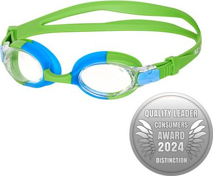Okularki pływackie Nils aqua nqg700af zielony junior