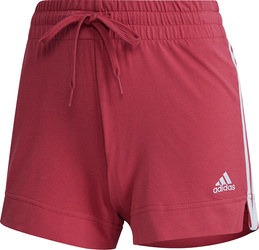 Spodenki damskie adidas Essentials Slim Short bordowe GM5530