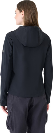 Kurtka damska softshell 4F F320 czarna 4FWSS25TSOFF320 20S