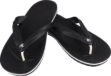 Klapki Crocs Crocband Flip czarne 11033 001