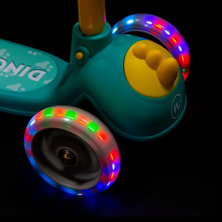 Hulajnoga dziecięca Nils fun hlb16 dinosaur