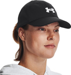 Czapka z daszkiem damska Under Armour Blitzing Adj OSFM czarna 1376705 001
