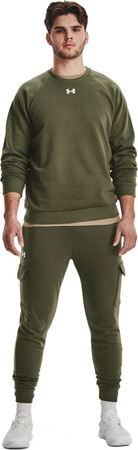 Bluza męska Under Armour Rival Fleece Crew khaki 1379755 390