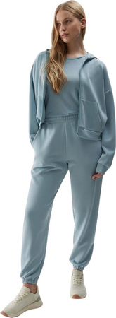 Bluza damska 4F F1002 niebieska 4FWSS24TSWSF1002 34S