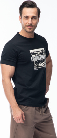 Męska Koszulka Z Krótkim Rękawem Reman fiery red/white/french blue rozmiar XXL