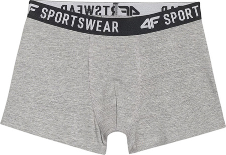 Bokserki dla chłopca 4F M061 3pak multikolor 4FJWAW25UBXSM061 90S