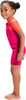 Dziecięcy strój kąpielowy Speedo LTS WSUT 1PC IF cherry pink/coral rozmiar 3