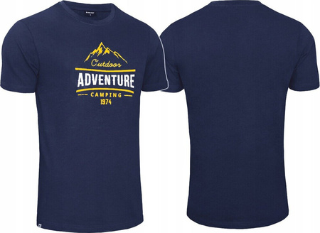 Koszulka męska Hi-tec Lore granatowe rozmiar XXL