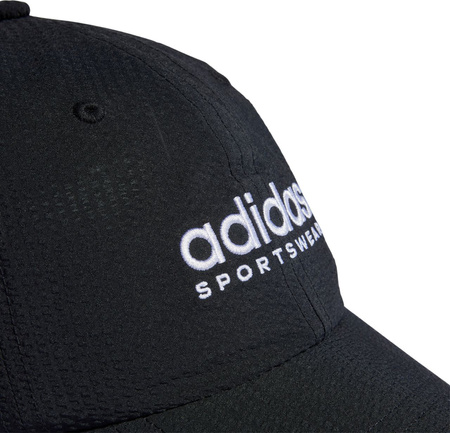 Czapka z daszkiem adidas Seersucker Da czarna IP6315