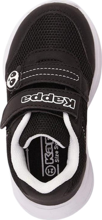 Buty sportowe szkolne miejskie dziecięce Kappa Jak M czarno-białe 280024M 1110