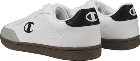 Buty męskie Champion Prestige Mix Material Low Cut białe S22330 WW001