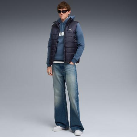 Bluza męska Puma ESS No.1 Logo Hoodie FL niebieska 682571 80