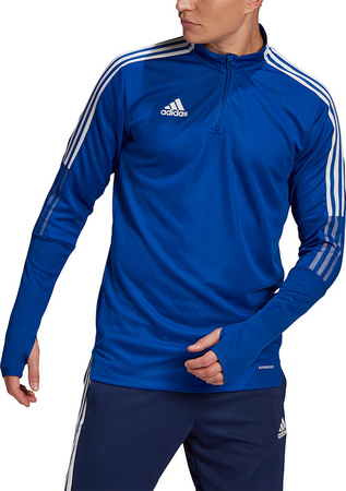 Bluza męska adidas Tiro 21 Training Top niebieska GH7302