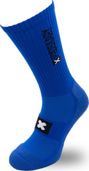 Skarpety treningowe piłkarskie antypoślizgowe Proskary junior niebieskie