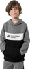 Bluza dla chłopca 4F czarno-szara HJZ22 JBLM003 24M