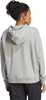 Bluza damska adidas Essentials Big Logo Oversized French Terry Hoodie szara IC9865