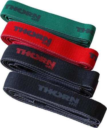 Zestaw gum do ćwiczeń Thorn Fit Superband Textile 4 szt.