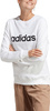 Bluza damska adidas Essentials Linear French Terry biała IC6879