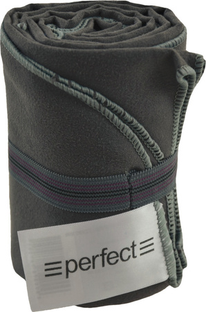 Ręcznik szybkoschnący Perfect microfibra szary 47x55cm
