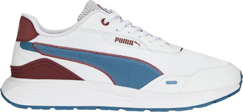Buty damskie Puma Runtamed Plus biało-niebieskie 389237 01