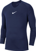 Koszulka termoaktywna dla dzieci Nike Dry Park First Layer JSY LS Junior granatowa AV2611 410