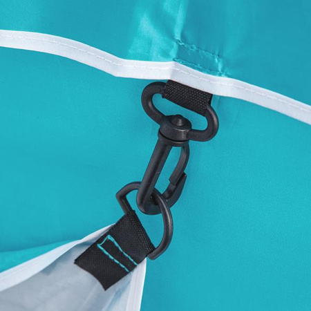 Parasol plażowy xl 220 cm Nils nc7822 turkusowy