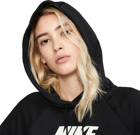 Bluza damska Nike W Essential Hoodie PO HBR czarna BV4126 010