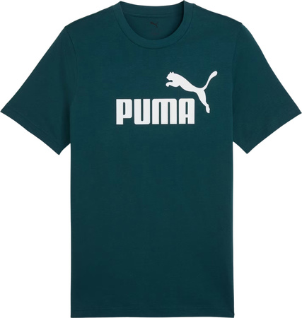 Koszulka męska Puma Ess No.1 Logo Tee (s) zielona 682533 75