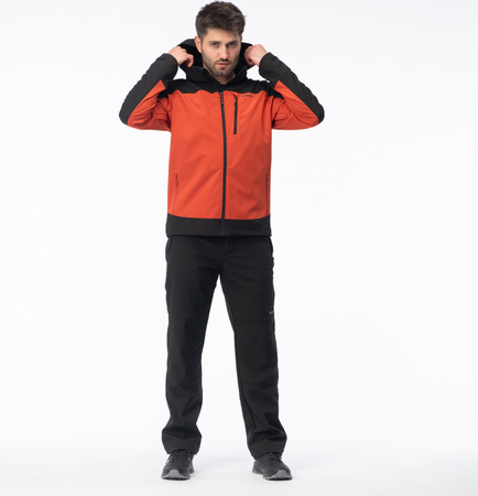 Męska kurtka przejściowa softshell Hi-tec Nikko membrana 10000mm rozmiar S