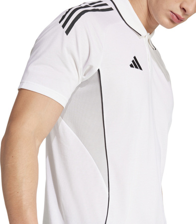Koszulka męska adidas Tiro 25 Competition Polo biała JY1807