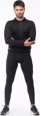 Męska bluza rowerowa kolarska koszulka z długim rękawem Fitanu Vialetta Polartec rozmiar XL