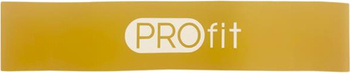 Guma oporowa Profit Mini Band 50cm x 5cm x 0,5mm żółta