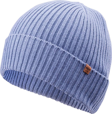 Dziecięca czapka zimowa młodzieżowa bawełniana Bejo Mila JRB fioletowa