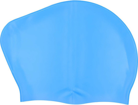 Czepek pływacki Crowell na długie włosy Etna niebieski kol.1