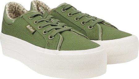 Buty damskie Lee Cooper zielone LCW-25-31-3449LA