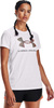 Koszulka damska Live Sportstyle Graphic SSC Under Armour biała 1356305 105