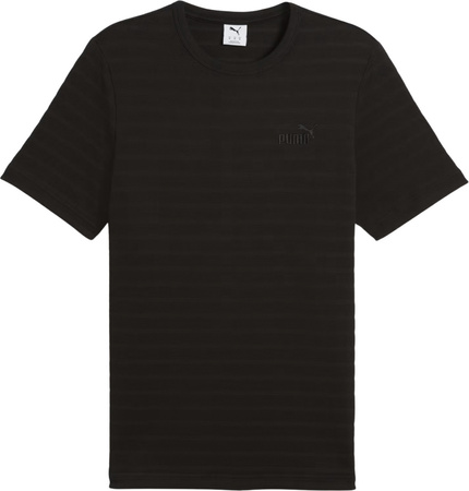 Koszulka męska Puma Ess Elevated Structured Tee czarna 684722 01