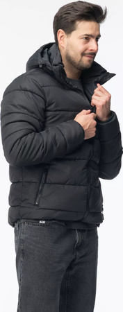 Męska kurtka zimowa pikowana z kapturem Martes Mafi rozmiar XL