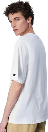 Koszulka męska Champion Crewneck biała 220270 WW001