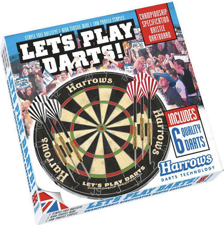 Zestaw Harrows Let's Play Darts Game Set / tarcza rzutki