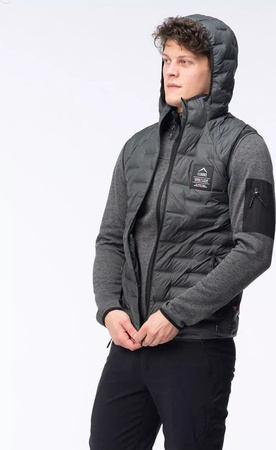 Męska kamizelka pikowana z kapturem Elbrus Huel Vest Primaloft rozmiar XXL