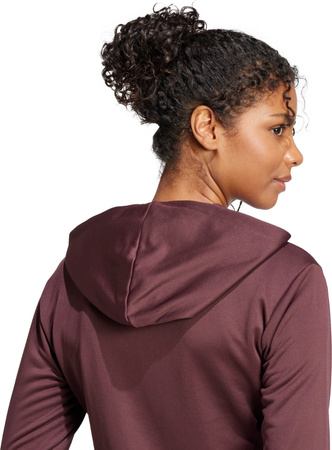 Dres damski adidas Essentials Linear bordowy JD2698