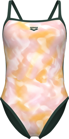 Damski Strój Kąpielowy Women's Arena Ao Rev Swimsuit Challenge  dress blues rozmiar 32